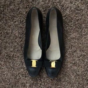 Salvatore Ferragamo Black Heel